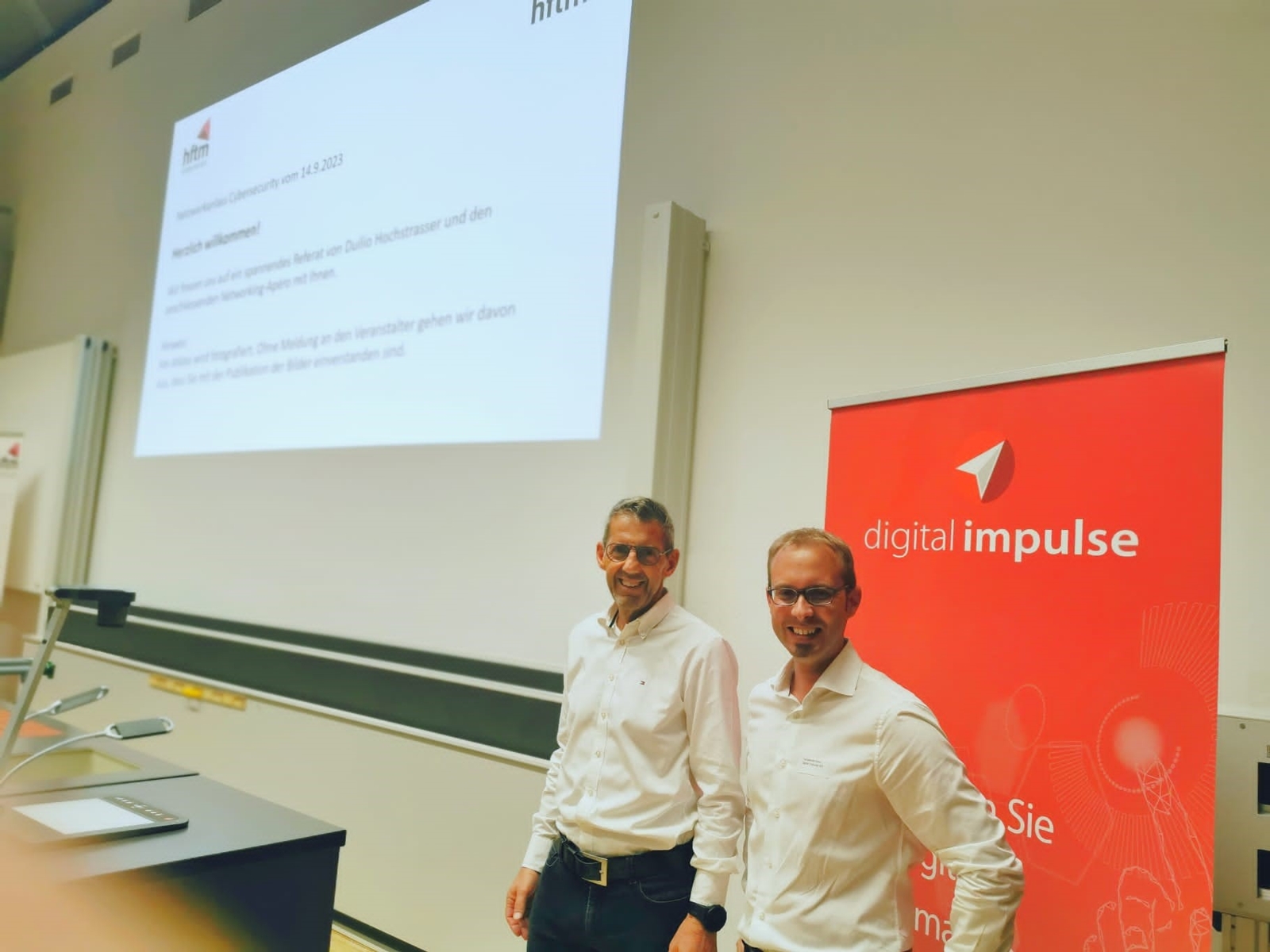 Impressionen zum hftm Netzwerkanlass vom 14.9.2023